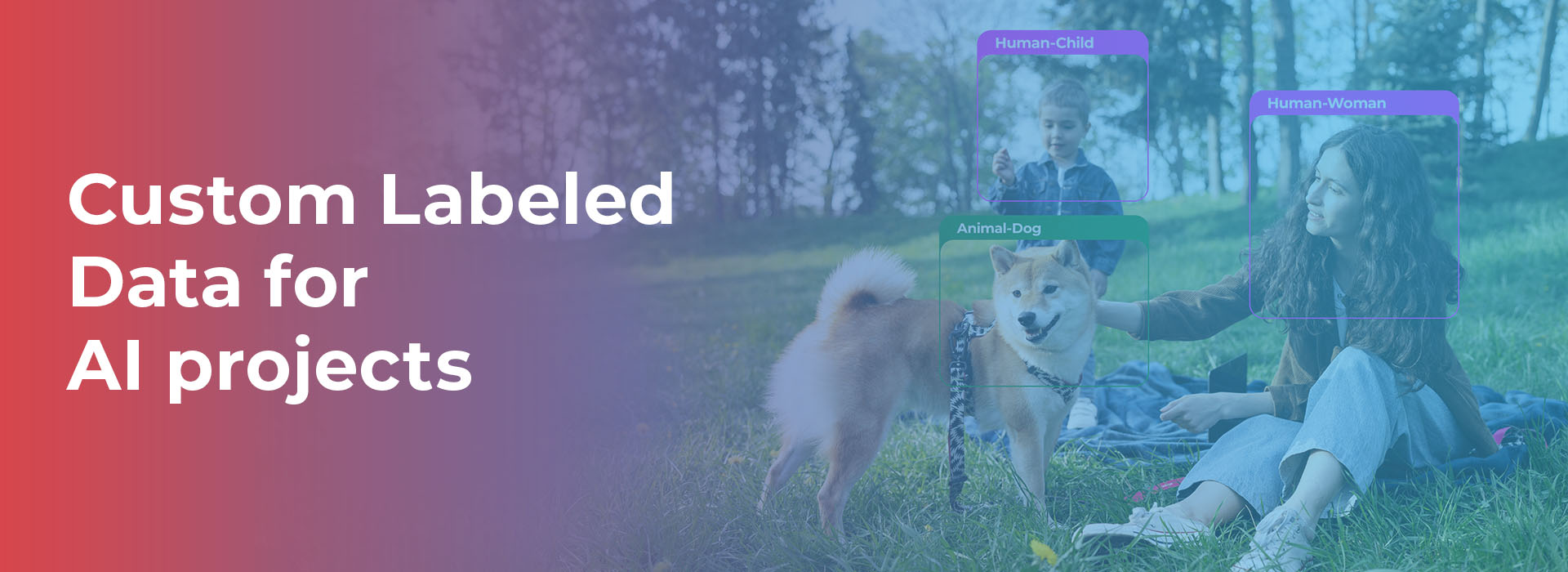 Custom labeled data for AI projects