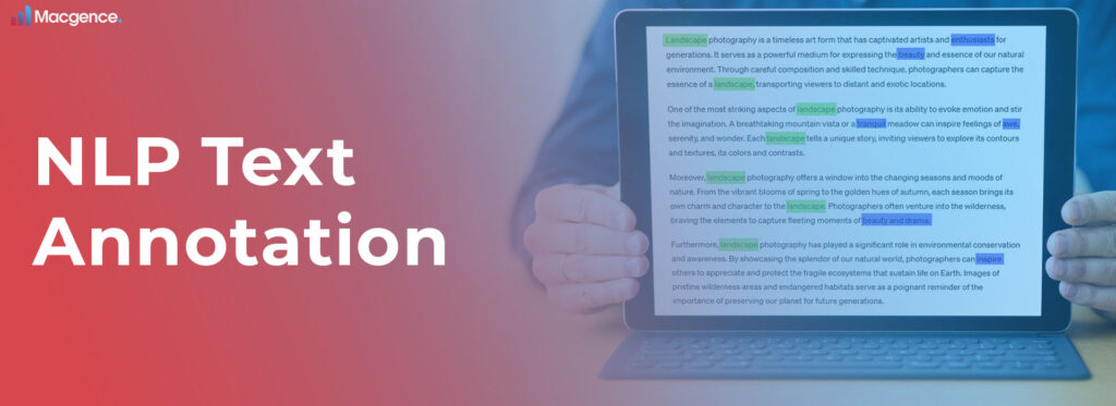 NLP text annotation
