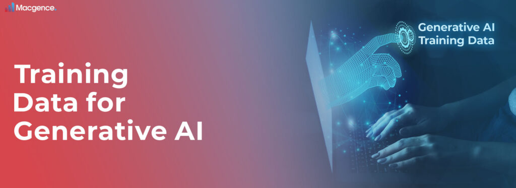 Training data for generative AI